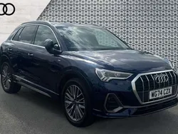 Blue Used 2024 Audi Q3 S-Line SUV | £32,581 (Good price)