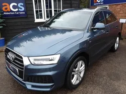 Blue Used 2017 Audi Q3 S-Line SUV | £14,695 (Fair price)