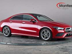 Red Used 2022 Mercedes CLA200 AMG Line Premium Plus Coupe | £25,695 (Fair price)