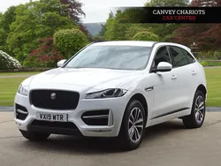 White Used 2019 Jaguar F-Pace R-Sport SUV | £11,300 (Good price)