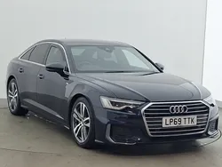 Blue Used 2020 Audi A6 S-Line Sedan | £20,698 (Good price)