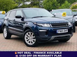 Blue Used 2016 Land Rover Range Rover evoque SE Estate | £9,600 (Super price)