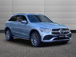 Silver Used 2022 Mercedes GLC220 AMG Line Premium SUV | £27,950 (A bit pricey)