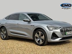 Silver Used 2022 Audi e-tron Sportback S-Line SUV | £24,195 (Super price)