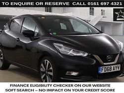 Black Used 2018 Nissan Micra S Hatchback | £9,470 (Fair price)