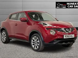 Red Used 2018 Nissan Juke Tekna SUV | £11,400 (Fair price)