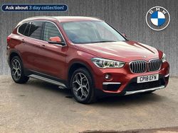 Orange Used 2018 BMW X1 xLine SUV | £14,999 (Fair price)