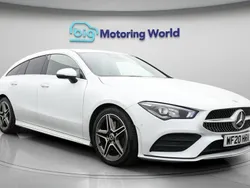 White Used 2020 Mercedes CLA200 Shooting Brake AMG line Estate | £19,500 (Good price)