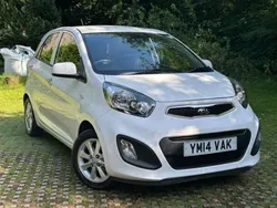 White Used 2014 Kia Picanto 2 Hatchback | £4,495 (Fair price)