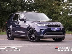 Blue Used 2017 Land Rover Discovery 5 HSE Luxury SUV | £25,999 (Expensive)