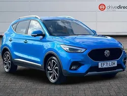 Blue Used 2022 MG ZS Exclusive Sedan | £11,650 (Fair price)