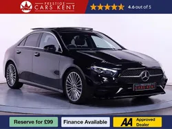 Black Used 2024 Mercedes A180 AMG Line Premium Plus Sedan | £26,908 (Expensive)