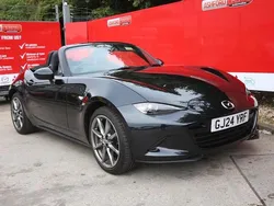 Black Used 2024 Mazda MX5 Exclusive-Line Cabriolet | £22,590 (Good price)
