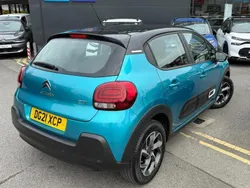 Blue Used 2021 Citroën C3 PureTech Hatchback | £10,795 (Fair price)