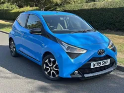 Blue Used 2019 Toyota Aygo Trend Hatchback | £6,490 (Fair price)