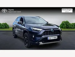 Blue Used 2023 Toyota RAV4 Hybrid SUV | £34,303 (Expensive)