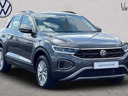 Grey Used 2024 VW T-Roc Life SUV | £24,800 (Fair price)