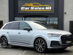 Silver Used 2023 Audi Q7 S-Line SUV | £46,900 (A bit pricey)