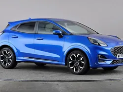 Blue Used 2020 Ford Puma ST-Line X Hatchback | £11,698 (Fair price)