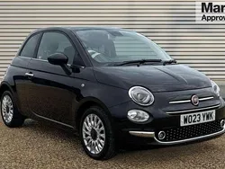 Black Used 2023 Fiat 500 Hatchback | £10,563 (Fair price)