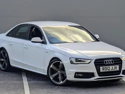 White Used 2012 Audi A4 Black Edition Sedan | £5,795 (Fair price)