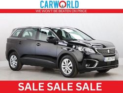 Black Used 2019 Peugeot 5008 Active SUV | £16,990 (Fair price)