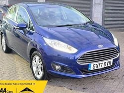 Blue Used 2017 Ford Fiesta Zetec Hatchback | £5,195 (Super price)