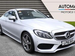 Silver Used 2016 Mercedes C250 AMG line Coupe | £10,990 (Fair price)