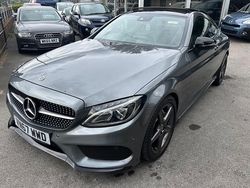 Grey Used 2017 Mercedes C220 AMG Line Premium Plus Coupe | £14,990 (A bit pricey)
