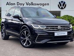 Black Used 2023 VW Tiguan R-line SUV | £27,333 (Fair price)
