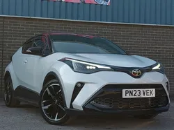 White Used 2023 Toyota C-HR Sport SUV | £23,998 (Fair price)