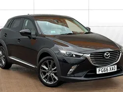 Black Used 2016 Mazda CX-3 Inclusive SUV | £11,547 (Fair price)