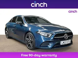 Blue Used 2022 Mercedes A200 Executive Sedan | £20,399 (Fair price)