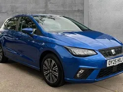 Metallic sapphire blue New 2025 Seat Ibiza SE Technology Hatchback | £17,490 (Fair price)
