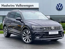 Black Used 2020 VW Tiguan R-line SUV | £24,495 (Good price)