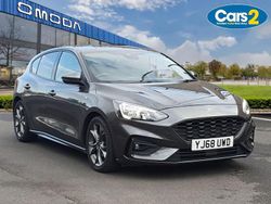Grey Used 2018 Ford Focus ST-Line Hatchback | £9,495 (Fair price)
