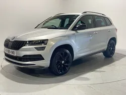 Silver Used 2019 Skoda Karoq SportLine SUV | £17,999 (Fair price)