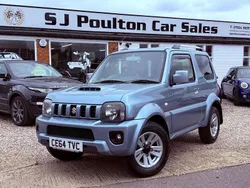 Blue Used 2014 Suzuki Jimny SZ4 SUV | £14,990 (A bit pricey)