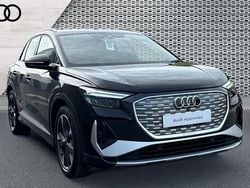 Black Used 2024 Audi Q4 e-tron S-Line SUV | £29,779 (Good price)