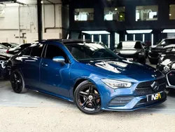 Blue Used 2020 Mercedes CLA180 AMG Line Premium Plus Sedan | £22,995 (Fair price)