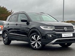 Black Used 2023 VW T-Cross Black Edition SUV | £18,495 (Fair price)
