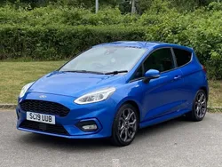 Blue Used 2019 Ford Fiesta ST-Line Hatchback | £9,300 (Fair price)