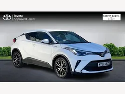 White Used 2020 Toyota C-HR SUV | £16,428 (A bit pricey)