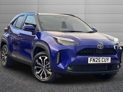 Blue Used 2025 Toyota Yaris Hybrid Design SUV | £25,995 (A bit pricey)