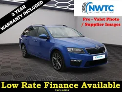 Blue Used 2015 Skoda Octavia vRS Estate | £10,495 (Fair price)