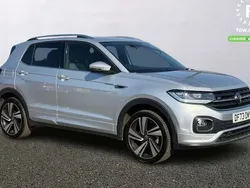 Silver Used 2023 VW T-Cross R-line SUV | £21,899 (Fair price)