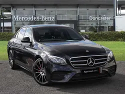 Black Used 2020 Mercedes E300 AMG line Sedan | £30,995