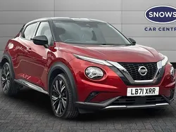Red Used 2021 Nissan Juke S SUV | £16,699 (Fair price)