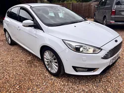 White Used 2016 Ford Focus Titanium X Hatchback | £7,495 (Good price)