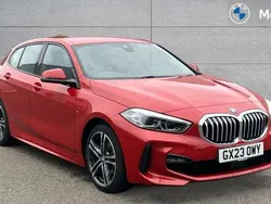 Melbourne red metallic Used 2023 BMW 118 M Sport Hatchback | £24,263 (Fair price)